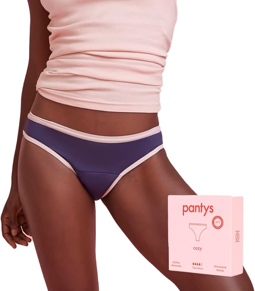 Calcinha Absorvente Menstrual Fluxo Intenso Cozy Feminino