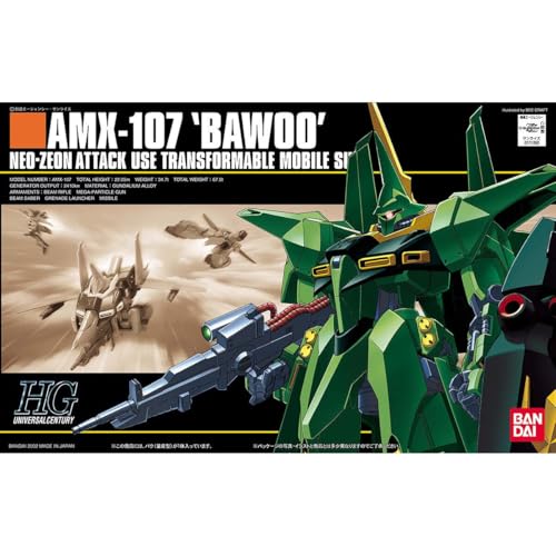 Bandai HGUC 1/144 AMX107 M.P.T.Bawoo (Mobile Suit Ζ Gundam) (Japan Import) Bandai HGUC 1/144 AMX107 M.P.T.Bawoo (Mobile Suit Ζ Gundam) (Japan Import)