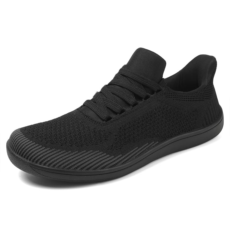 Men's Wide Toe Casual Mesh Sneakers, Barefoot Minimalist Flats, Plus Big Size, Breathable2