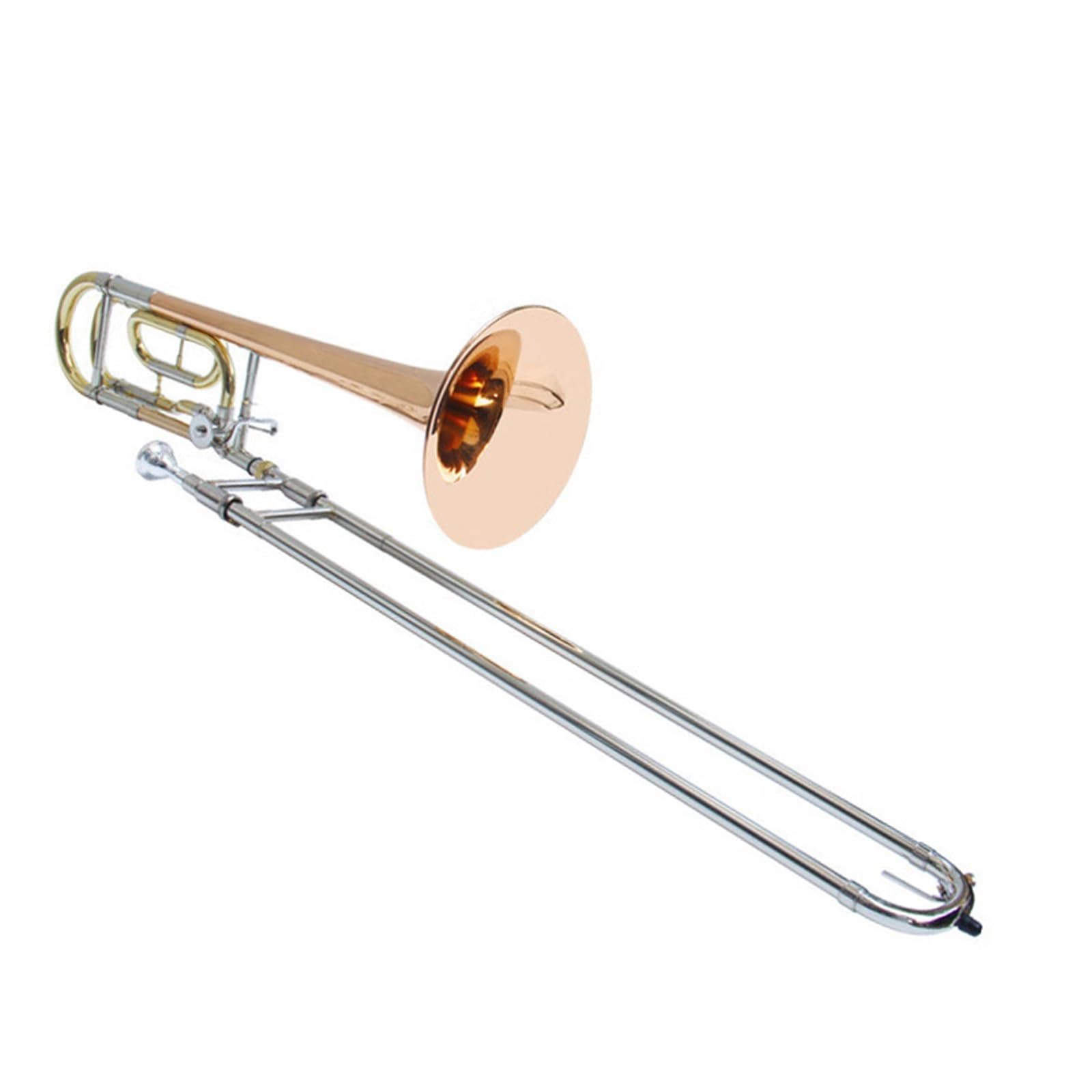 Instrument puzonowy Puzon tenorowy z profesjonalną mosiężną rurą ciągnącą