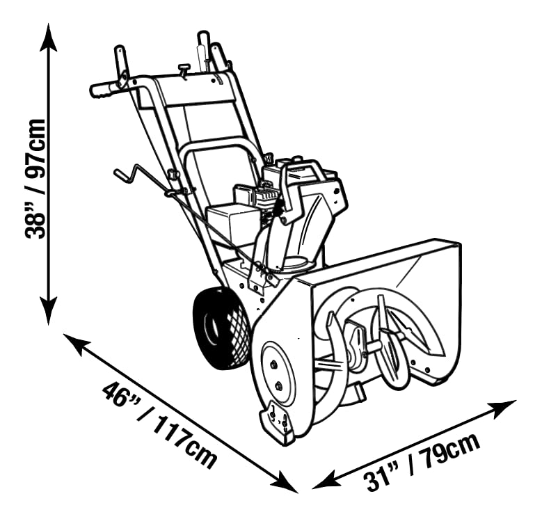 Raider 02-1008 Premium Waterproof Snow Thrower Indoor Storage Cover