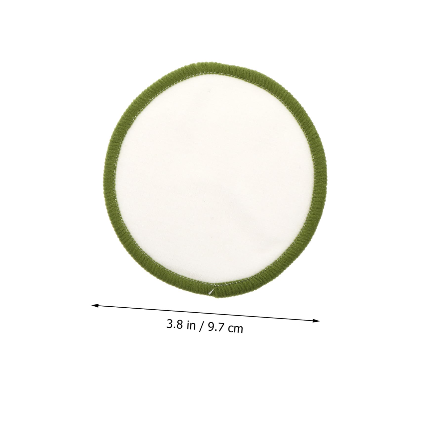 Wiederverwendbare Make Up Entferner Pads 1 Satz aus Bambusfaser | Grün, mit Aufbewahrungshalter und Tasche, für Haushalt und Camping, für Mädchen und Frauen