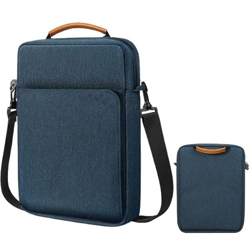 Tablet One Shoulder Handbag Suitable For Huawei Matepad SE 11/12X Waterproof Pouch Storage Briefcase(Navy blue,Matepad 12X)