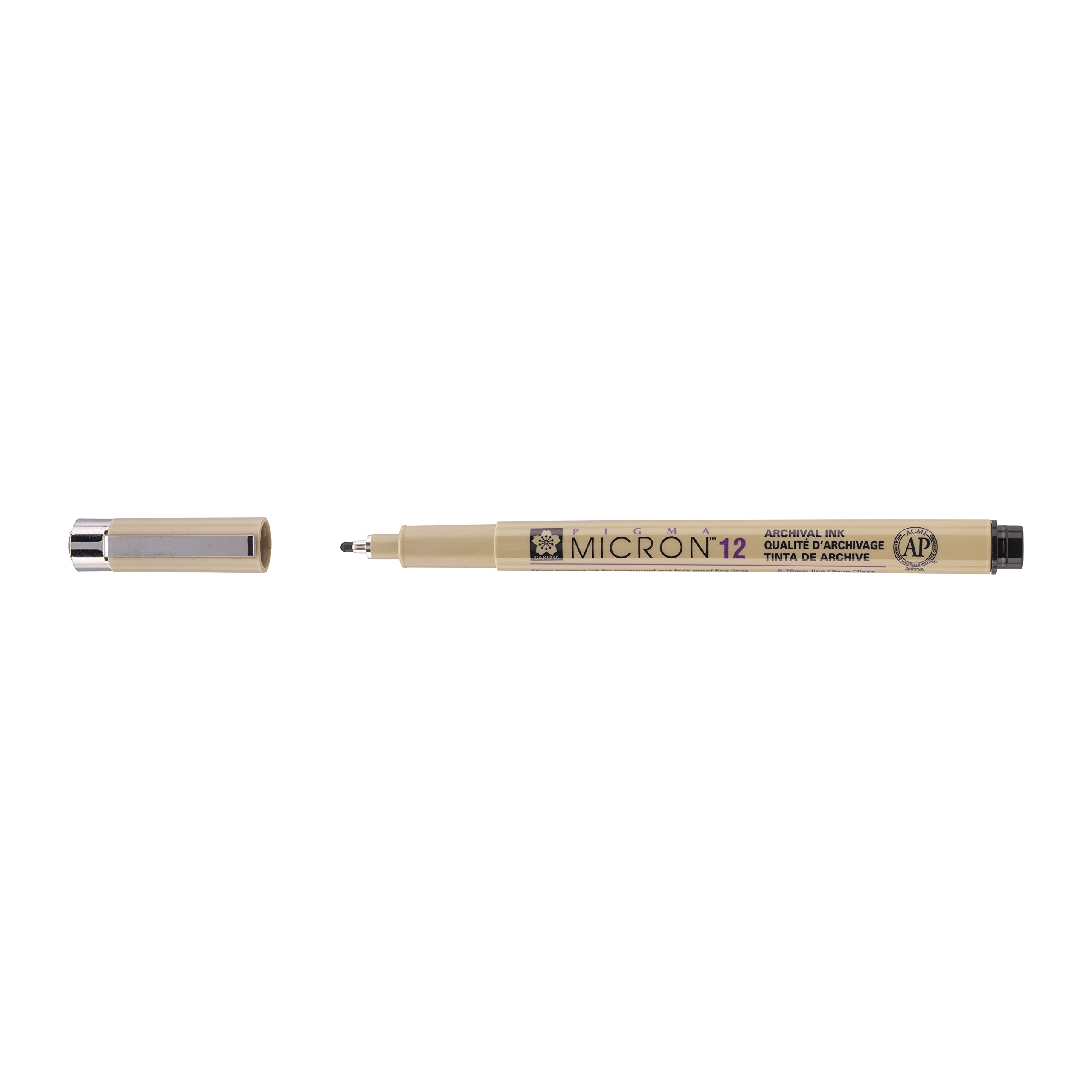 Sakura Pigma Micron Pen Archival Pigment 0.7mm Black Drawing And Sketching