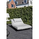 Hartman Emma Loungeliege Schwarz / Marmor