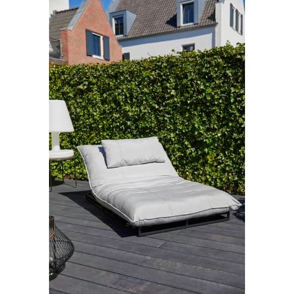 Hartman Emma Loungeliege Schwarz / Marmor