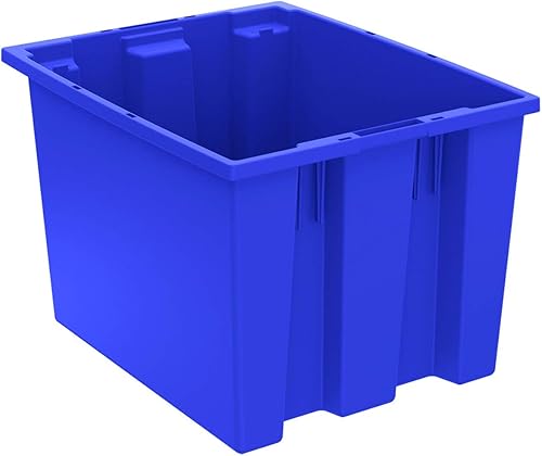 Akro-Mils 35195 Contenedor de almacenamiento de plástico nido y apilable y bolsa de distribución, (19-12 pulgadas de largo x 15-12 pulgadas de ancho