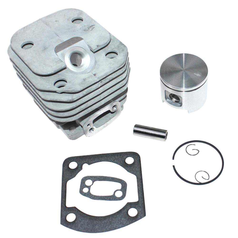 WJTkkzZNQ 48mm Cylinder Piston Kit Compatible with 61 Chainsaw 503532071 501533571 544222802