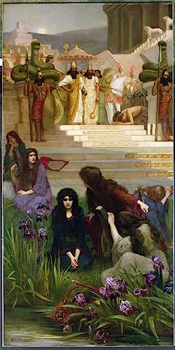 Tableaux Tableau Toile Filles de Juda Herbert Schmalz Finition Premium