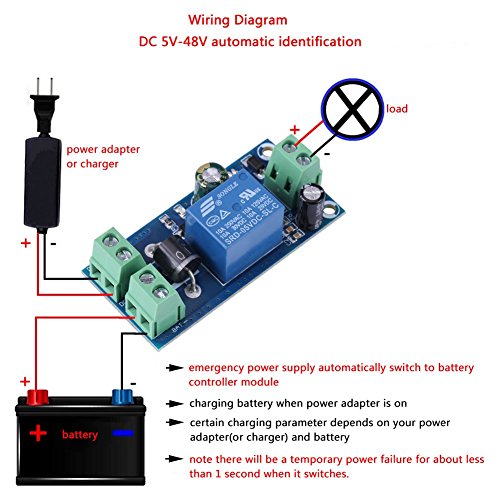 Alimentatore/Batteria Interruttore componenti elettronici moduli Automatico 5 V ~ 48 V Regolatore di alimentazione Modulo di alimentazione 10A DC - Alimentatore - Immagine 5