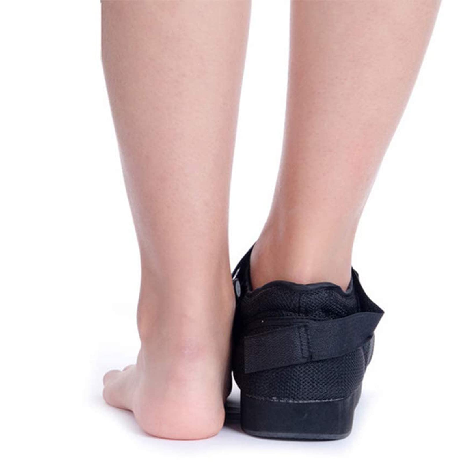 Zapato Postquirurgico Ortopédicos Calzado Postoperatorio para Calzado Quirúrgico - Operación Posquirúrgica - Operaciones De Posicionamiento, Ayudas De Rehabilitación,Negro,L