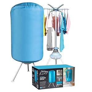 Vivo Technologies Portable Fast Drying Electric Clothes Dryer Heated Indoor Home Dorms Buddy Hot Air Airer Machine Dri Suitable for All Fabrics Drier