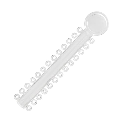 Miniatura 21 de Practicon Ligaduras de ortodoncia, 1040 bandas elásticas para aparatos ortopédicos, juntas tóricas elastoméricas, bandas de goma para soportes, azul