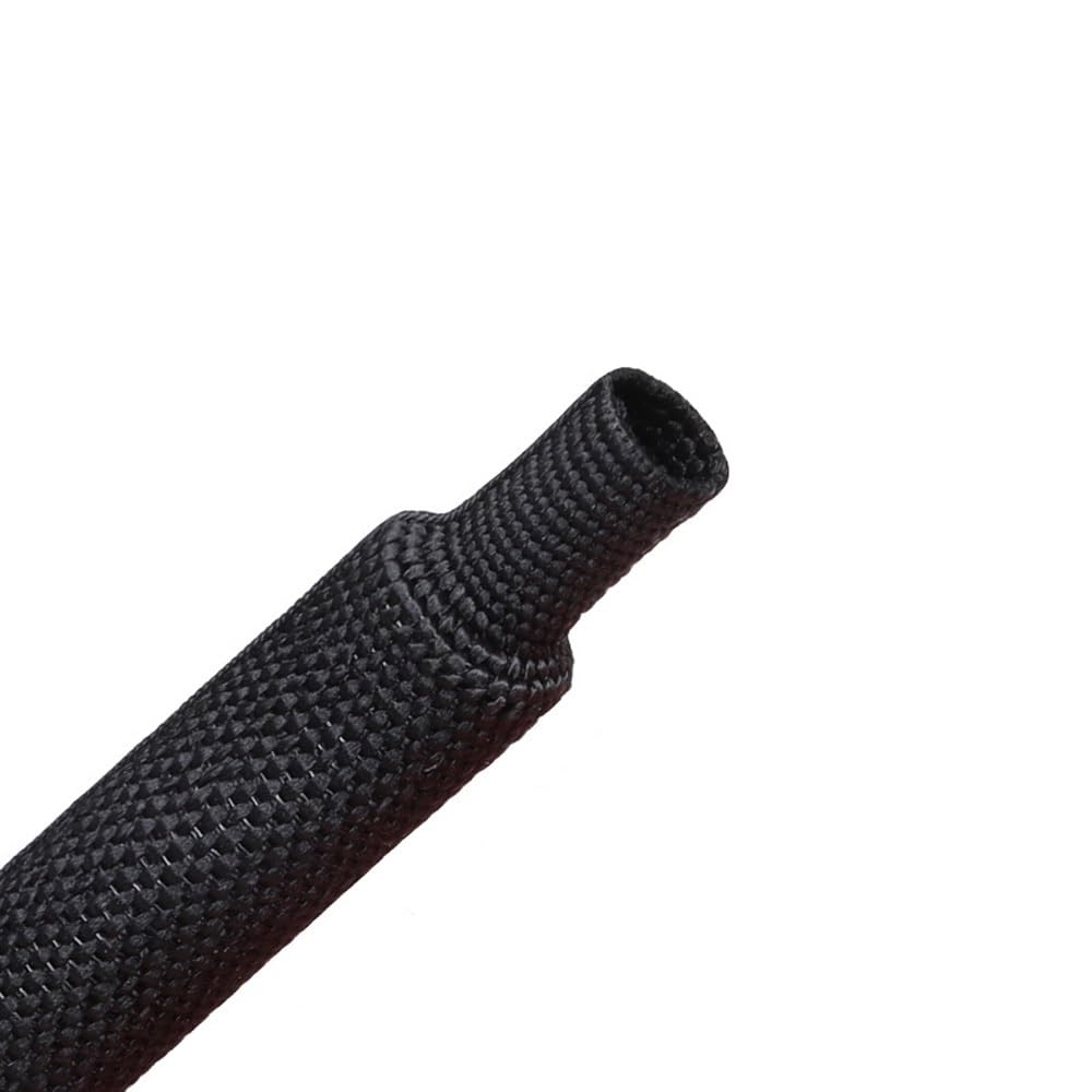 Rurki termokurczliwe, Osłona przewodu ognioodpornego 6~100mm, termokurczliwa osłona kabla z oplotem PET 2 5 8 10M, rolka termokurczliwej rurki(6MM*1M)