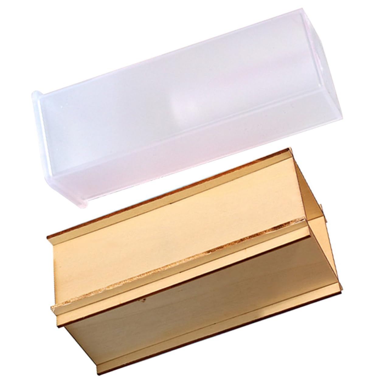 HOMSFOU 5 Juegos Molde de Silicona para Jarrón Cuboide Superficie Lisa y Fácil Desmoldeo Molde Práctico para Manualidades Diy para con Plantas Suculentas Hogar u Oficina
