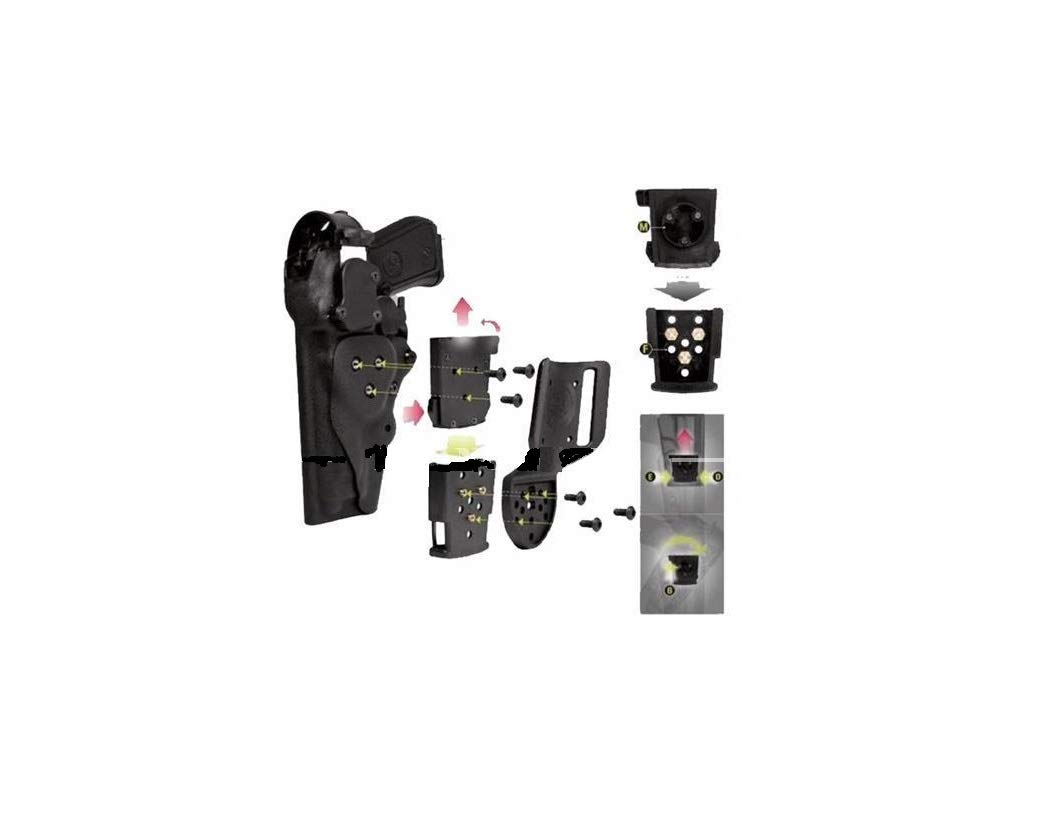 Système De Connexion Rapide Et Rotatif Vega 8k31 Noir - Holsters Et