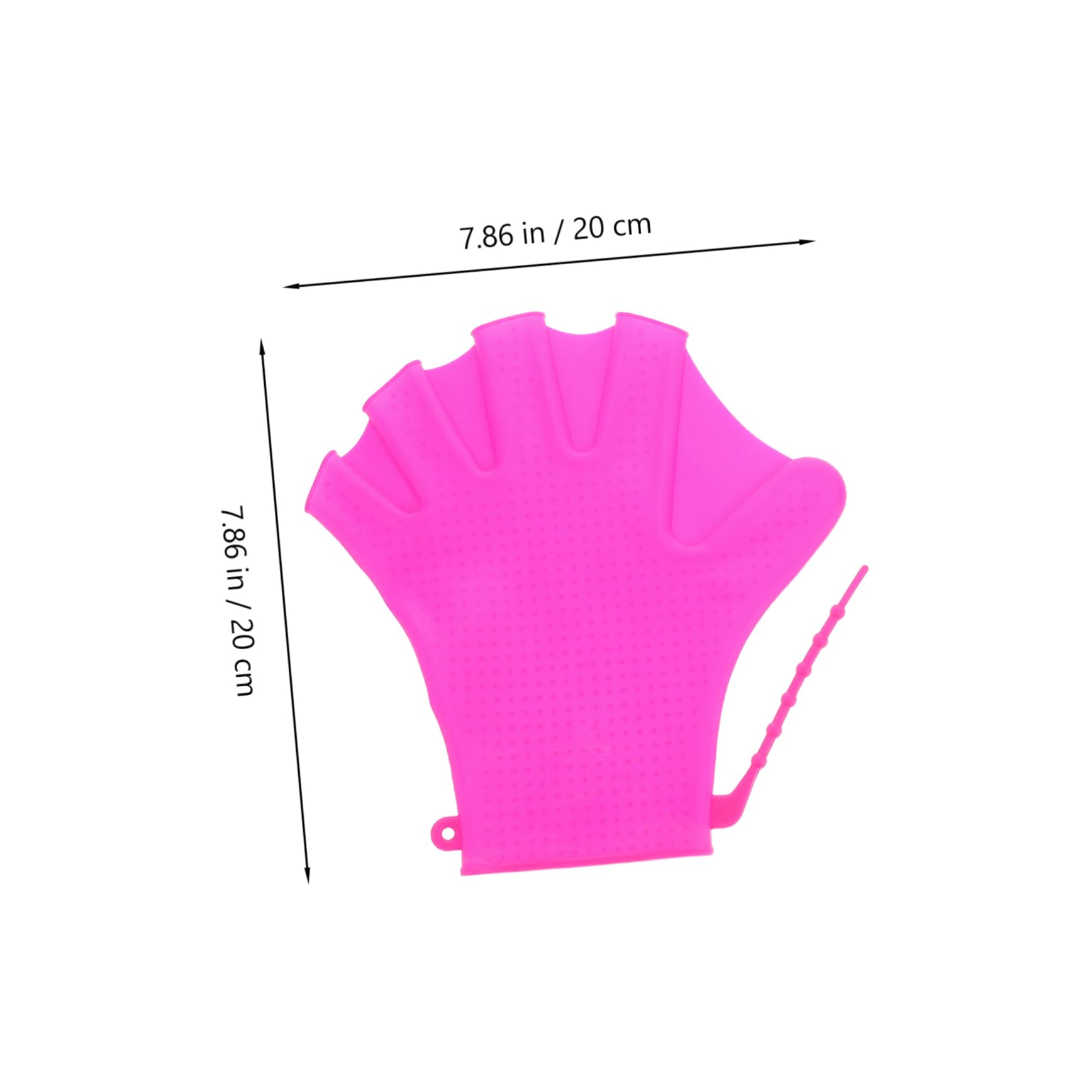 BRIGHTFUFU Swim Training Gloves Boys and Girls Webbed Gloves Silicone Aquatic Gloves Diving Assistant Hand Protect