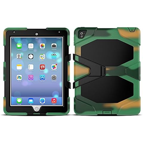 3in1 Shockproof Tablet Sleeve for iPad 2017 Cover