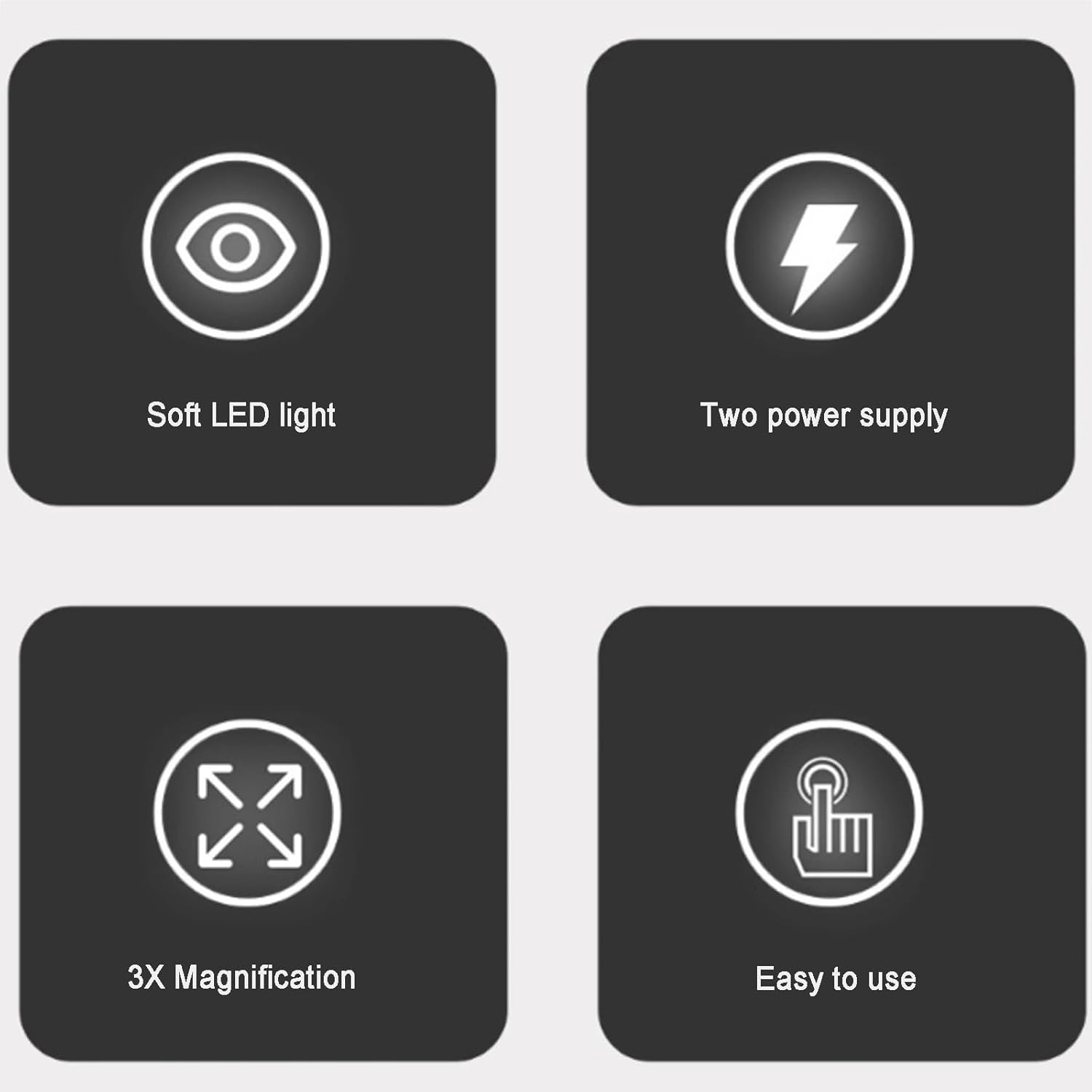 35mm Slide and Film Viewer, LED Lighted Viewing Slide Projector with 3X Magnification, 6000K Color Temperature, for Old Slides & Positive 35mm Film Negatives