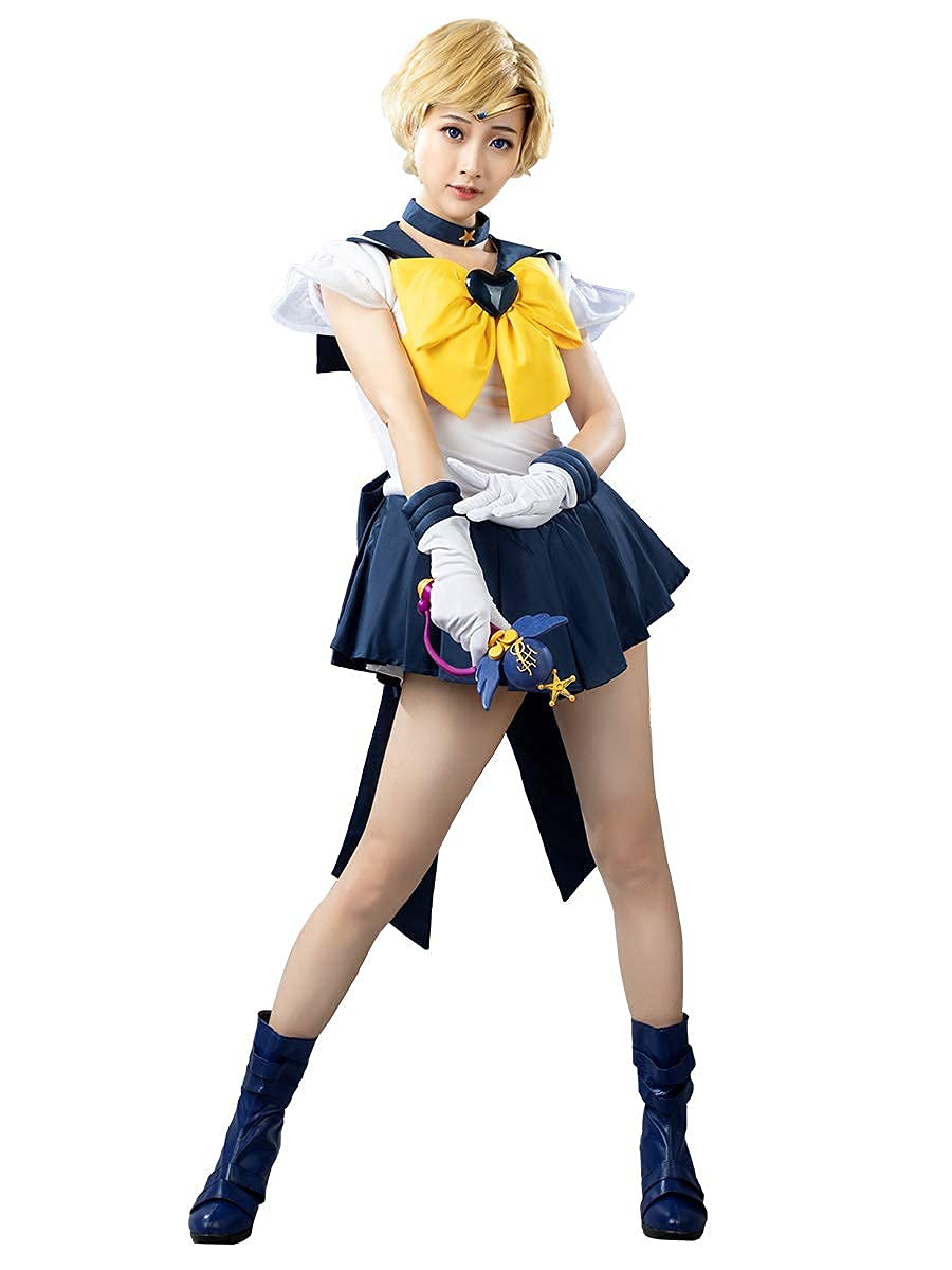 CosfunWomen's Super S Uranus Cosplay Costume Fancy Dress mp001405