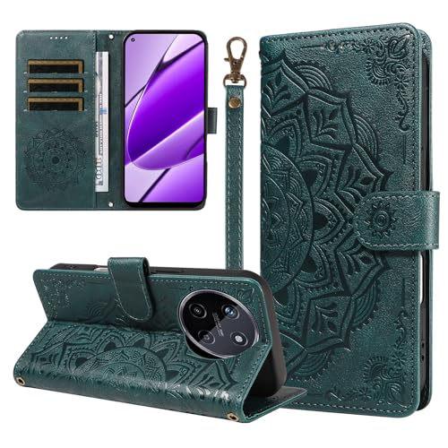 �X�}�z�P�[�X �Ή��@�� for Realme 11 4G �X�}�z�P�[�X�y�t���b�v�� �X�^���h�t�� �J�[�h�z���_�[ �������[ �}�O�l�b�g���� �E�H���b�g�zGreen