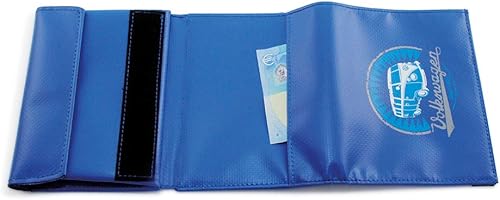 Miniatura 4 de BRISA VW Collection - Elegante y genial cartera Volkswagen Hippie Bus T1 Camper Van hecha de lona resistente y resistente a desgarros con logotipo