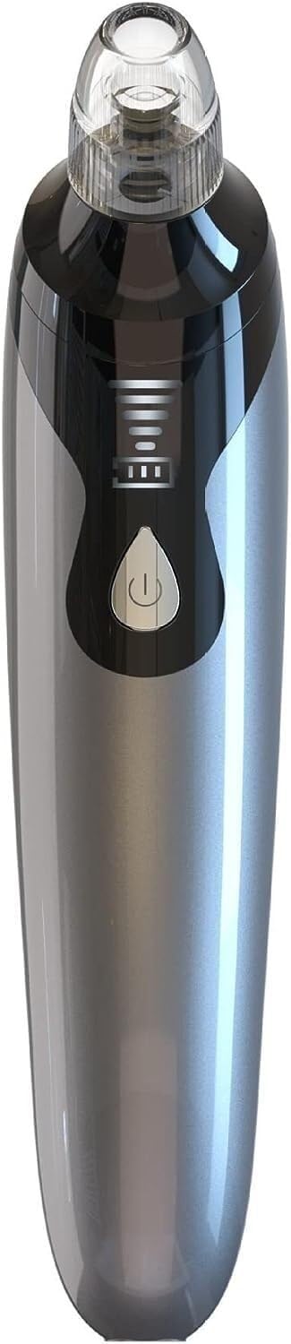 Aspirapolvere for punti neri, punti neri e pori, aspiratore elettrico for punti neri, kit di strumenti for estrattore di comedoni, acne, ricaricabile tramite USB, con 4 livelli di aspirazione r