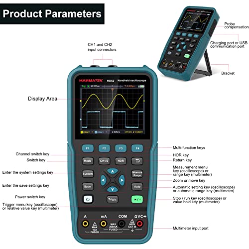Digital Oscilloscope Professional 4-Channel