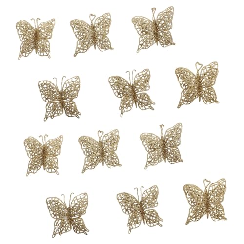 Cabilock 12 Piezas de Navidad decoración de la Natividad decoración del árbol de Navidad Colgantes navideños Christmas Tree Ornamento decoración Vintage Antiguo Mural