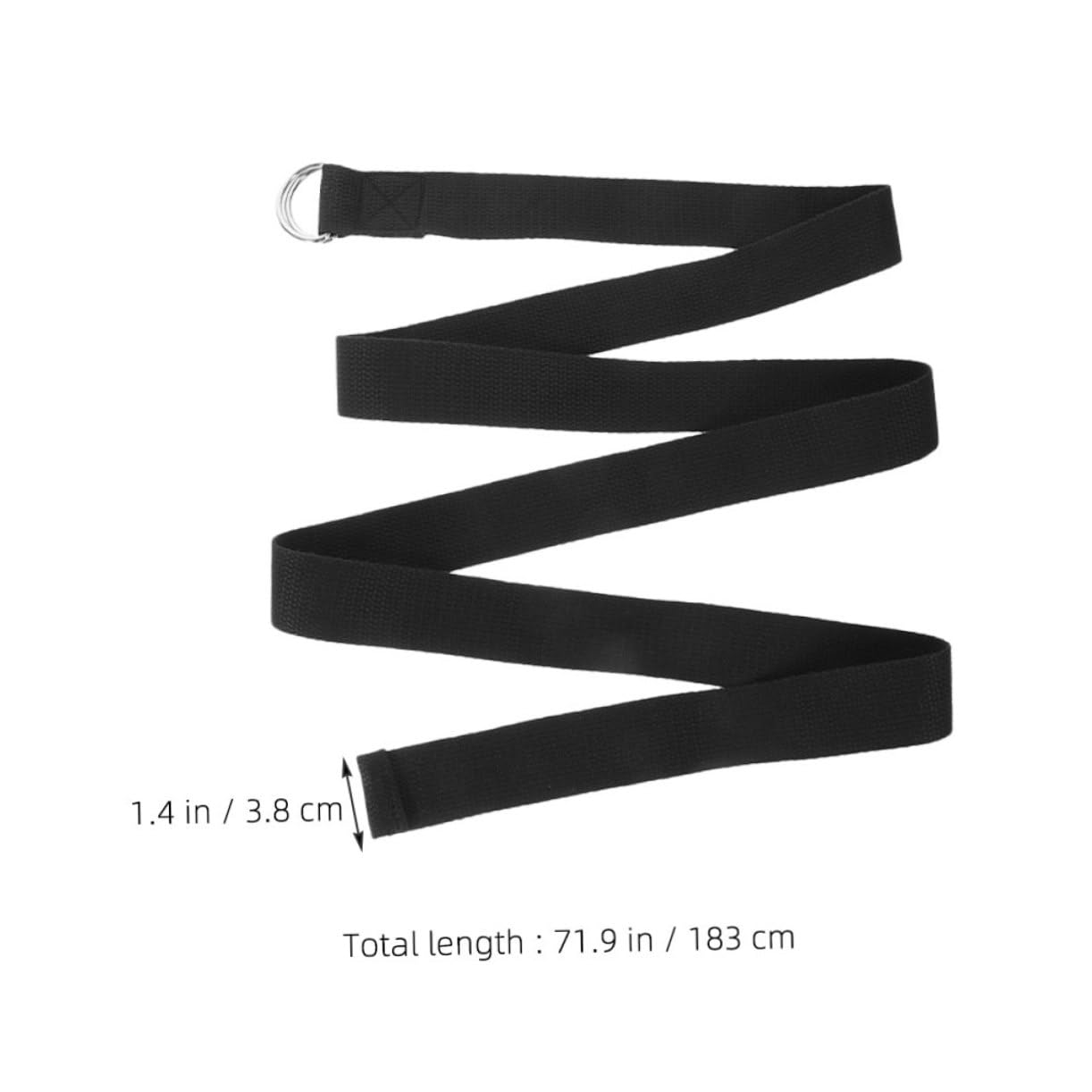 Toddmomy 3Pcs Adjustable Yoga Strap Non Elastic Stretching Bands for Yoga and Fitness Training Durable Foot Relaxation Exercise Equipment