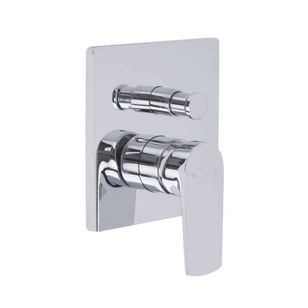 Milano Hunston 2 Outlet Manual Mixer Shower Valve - Chrome