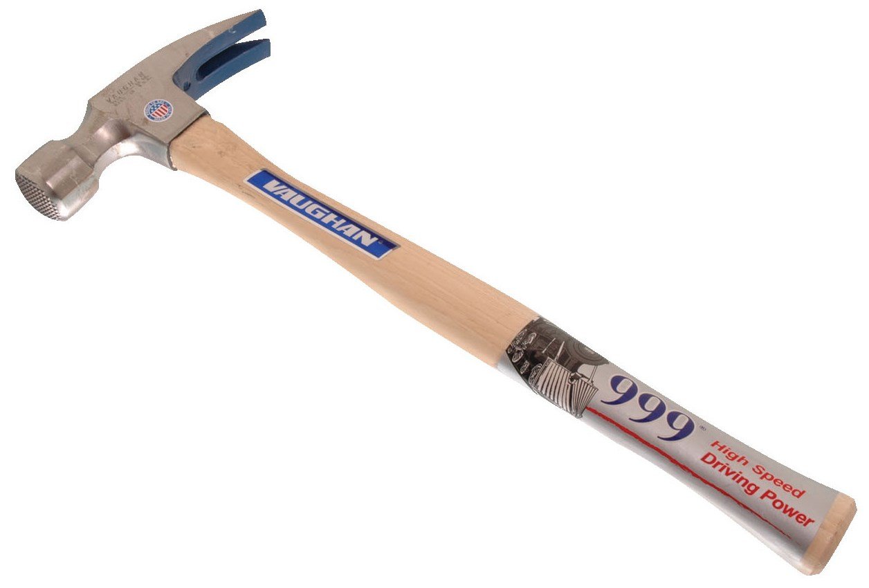 Vaughan 505M 24 Oz Milled Face Wood Handle Framing Hammer - Amazon.com