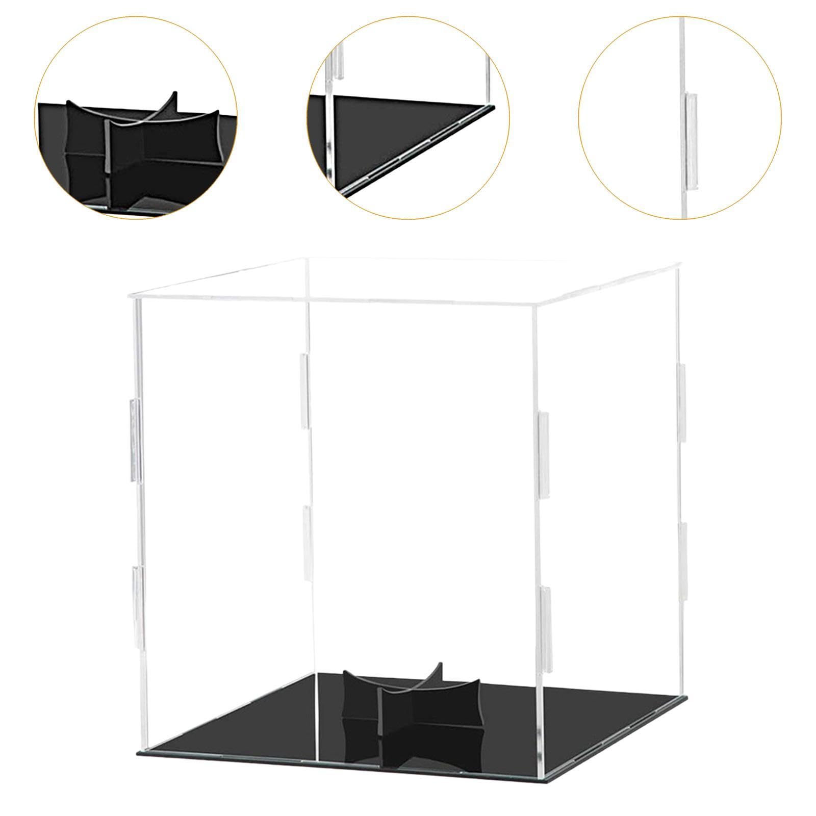 Vitrina Transparente para Objetos de Colección, Vitrina Acrílica para Baloncesto Y Fútbol, ​​vitrina para Recuerdos, Caja Organizadora