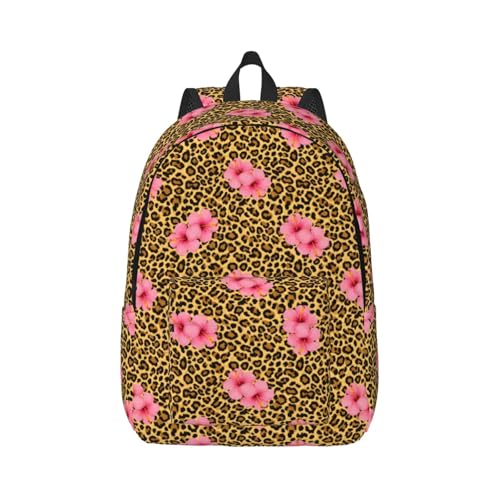 Sac à dos motif animaux tendance et fleurs roses pour femme active cherchant confort et style