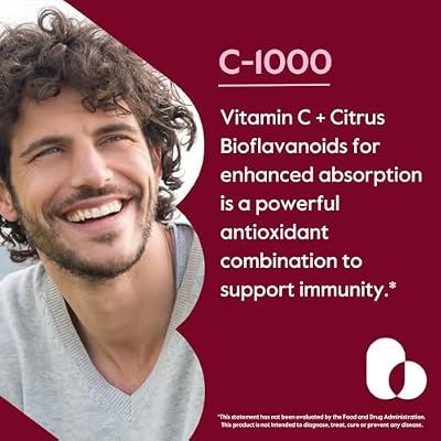 BESTVITE High Strength Vitamin C 1000mg (120 Vegetarian Capsules) with Citrus Bioflavinoids - No Stearates - Vegan - Non GMO - Gluten Free - Daily Antioxidant & Immune Support*
