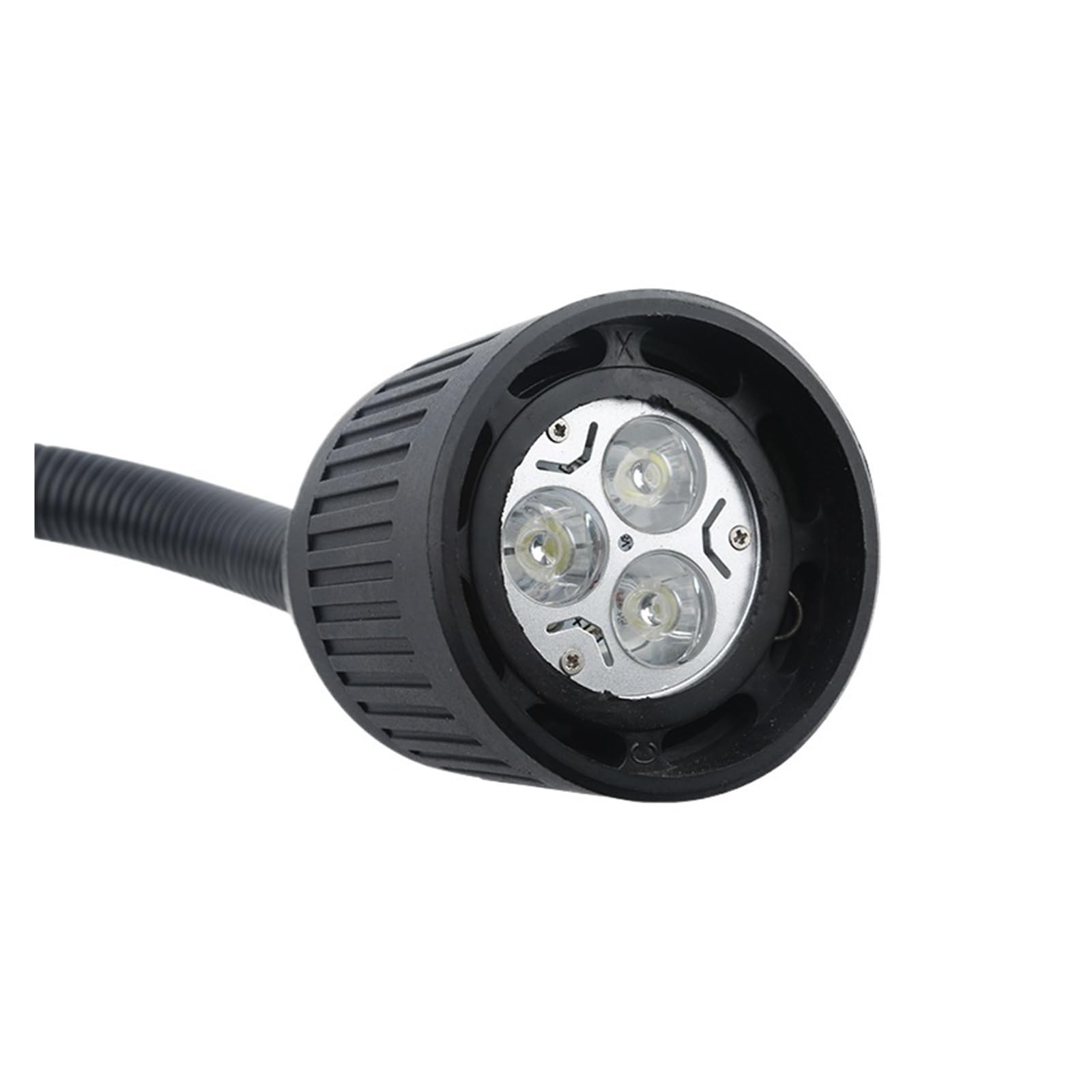 WXVFX 220V 24V LED Machine Working Lamp Flexible Gooseneck Lamp for Lathes, Milling Machines, Drilling Machines, Industrial Lighting(24V)