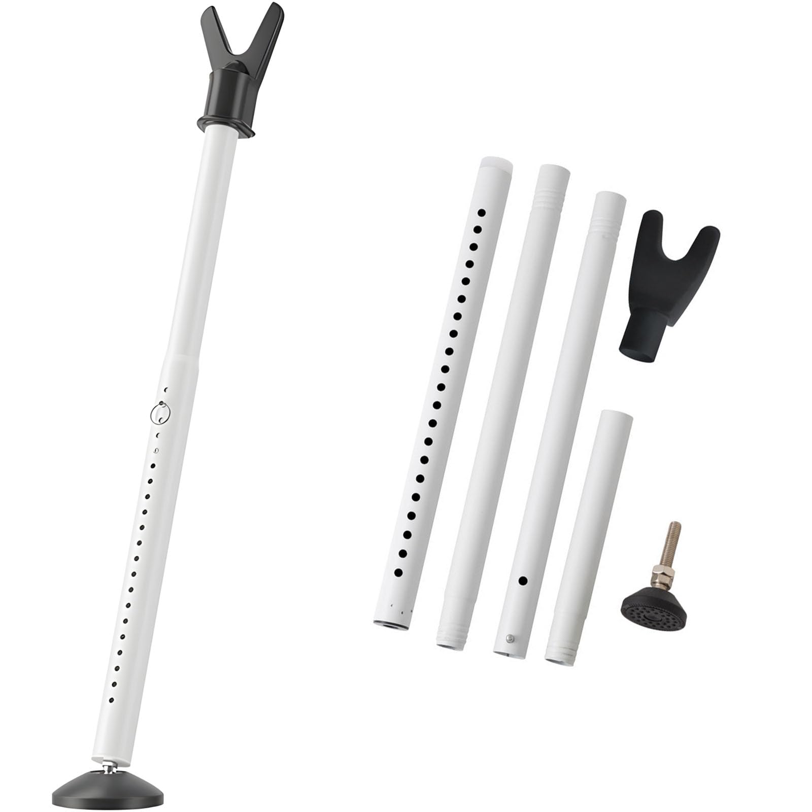 Compact Door Guard Temporary Use Carbon Steel for Hotels Vacation Rentals Rental Property