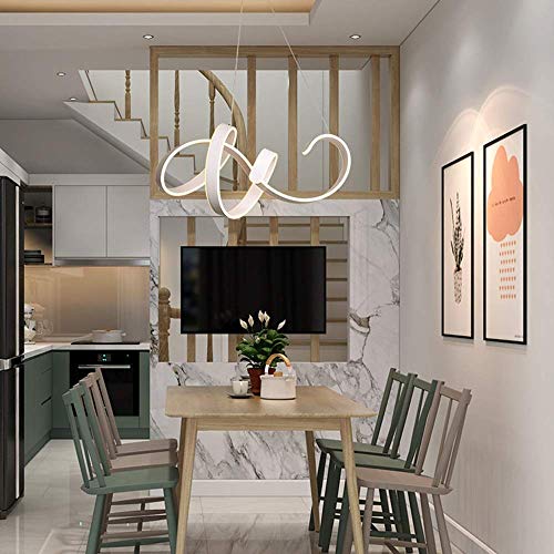 Plafonnier LED salon design nordique lustre de plafond créatif de 72cm