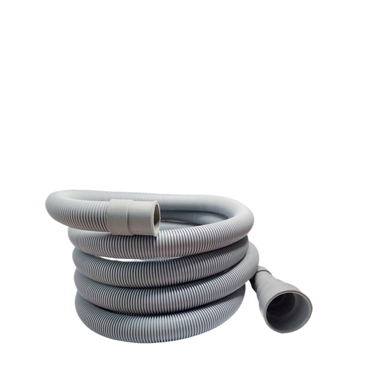 1 Pieza Que Incluye Tubo Corrugado Flexible, Adaptador De Extensión Y Abrazadera De Manguera | Tubo Desagüe for Lavadora Y Lavavajillas(Outlet Hose-5M)