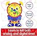 The Learning Journey Telly The Teaching Time Clock – Interactive Analog & Digital Time Learning Toy – Educational Toddler Clock for Ages 3+ – Award-Winning