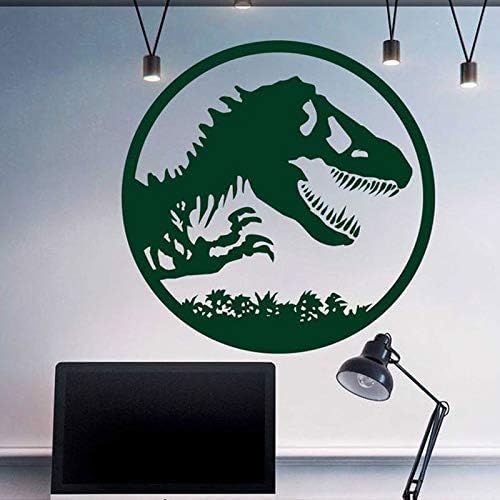 Amazon ジュラシックパーク恐竜世界壁デカールビニール家の装飾キッズルーム10代の寝室の壁のステッカー取り外し可能な壁画壁紙57 Times 57cm ウォールステッカー オンライン通販