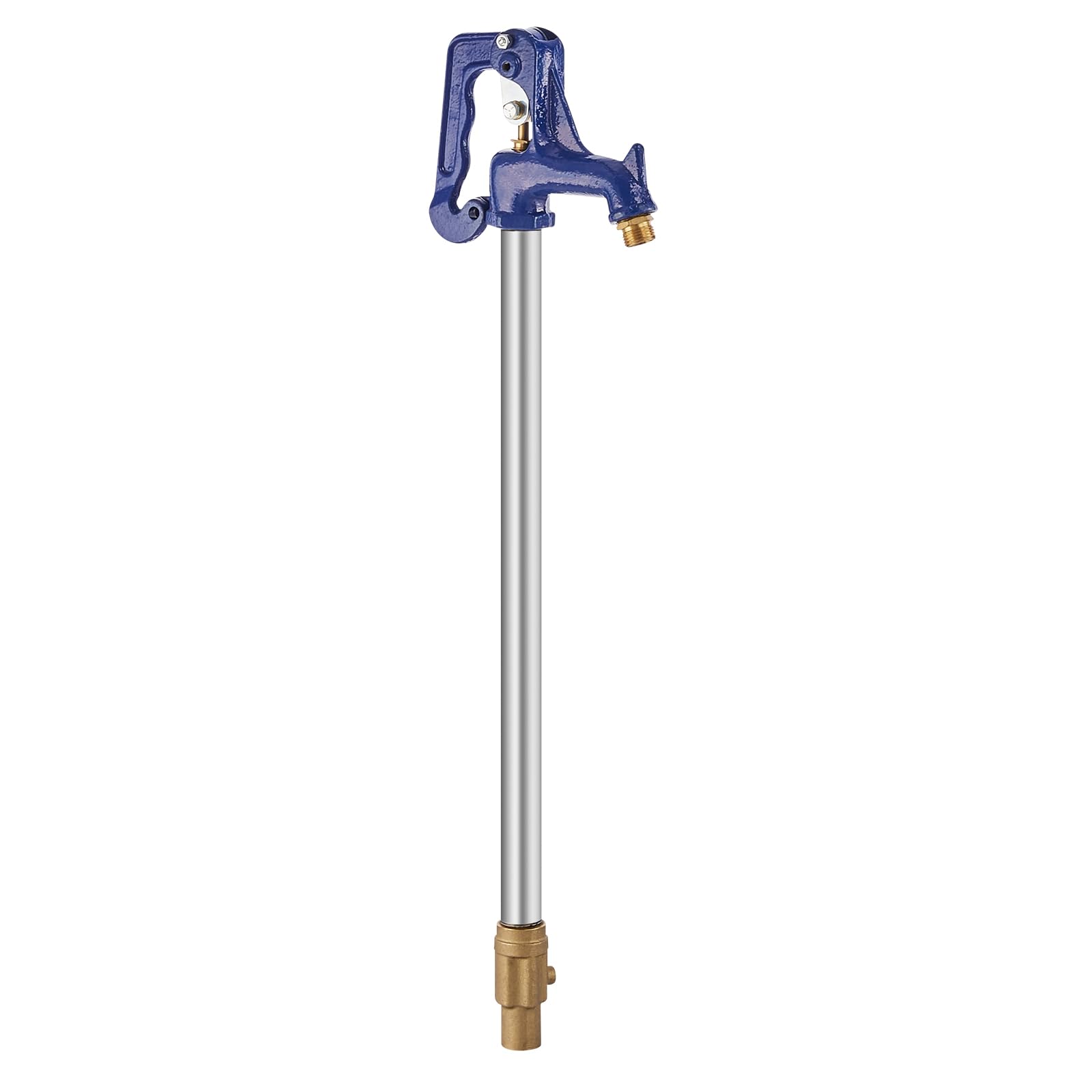 VEVOR Frostsicherer Hofhydrant, 995 mm Außenwasserhahn mit 305 mm Erdtiefe, G 3/4 Zoll Rohranschluss & G 3/4 Zoll Schlauchkupplung, robuster Hydrant aus Gusseisen für Hof, Garten, Farmbewässerung