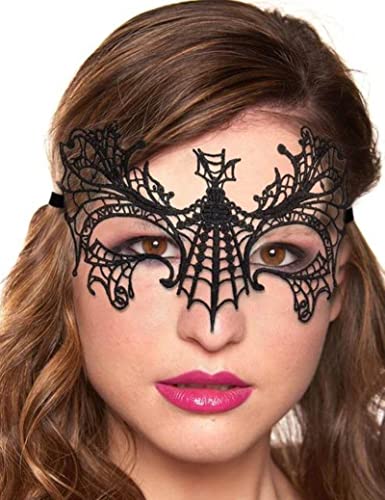 AllForYou Kommsondear 1 pièce Halloween cosplay et fête dentelle masque yeux sexy femme décolleté masque pour les yeux pour mascarade fête fantaisie robe costume Cover