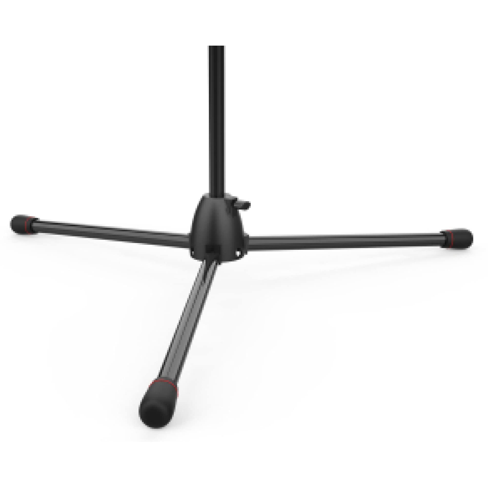 Audibax Ayra MS-10 Plus - Supporto per Microfono da Pavimento - Supporto pPessionale Regolabile con Asta - Include Borsa per il Trasporto e Cavo XLR da 3 Metri - Supporto per Microfono con Base