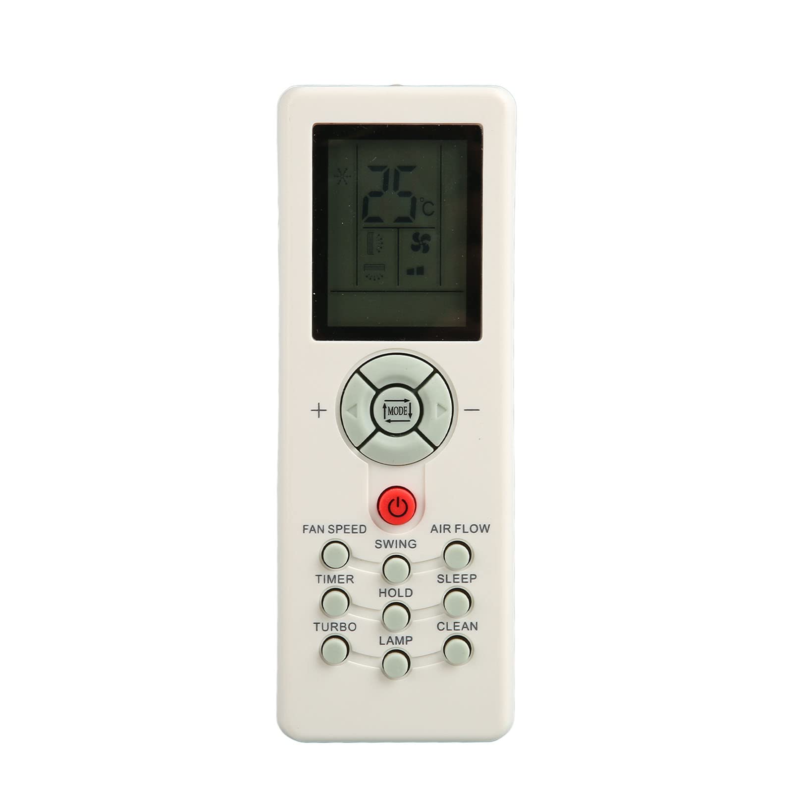Climatizzatore Telecomando di ricambio per Chigo per Zenith General per Maistro per York per Blueway, Universal Air Conditione