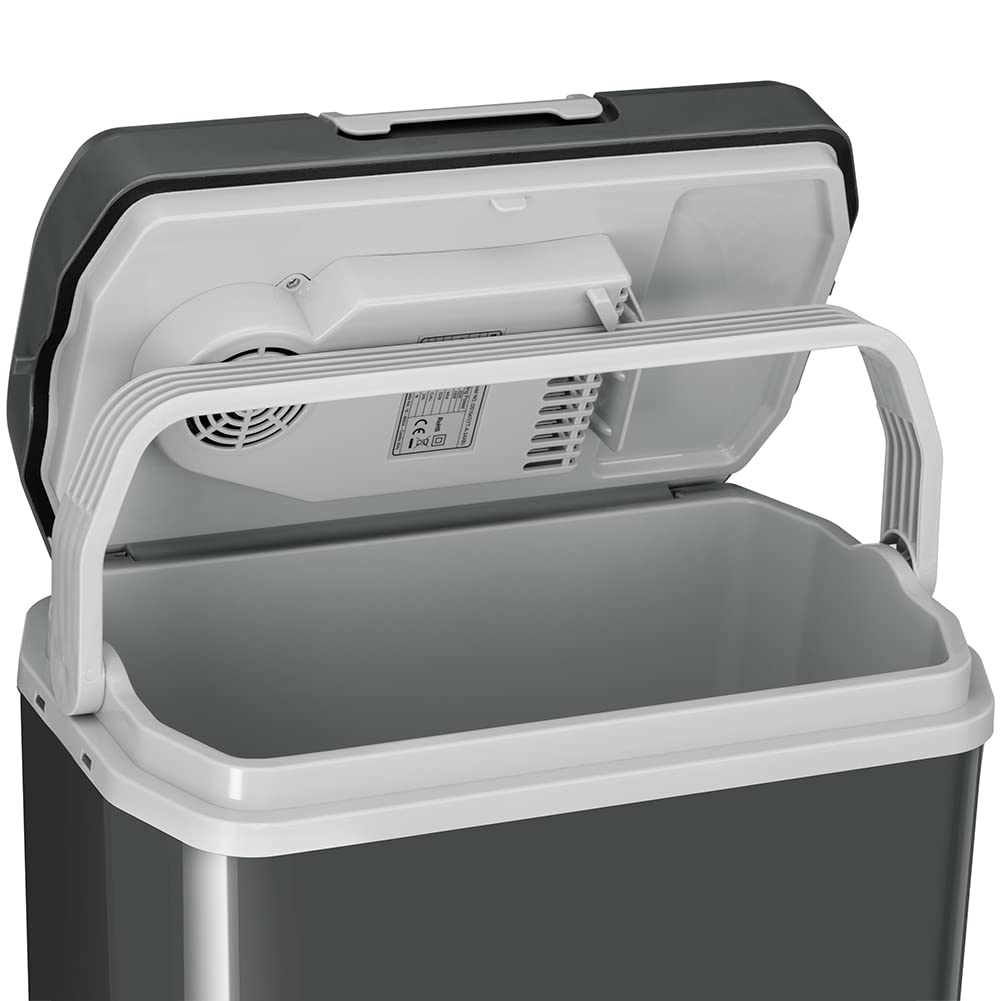 Frigorifero Elettrico Portatile 24L Mini Frigo 230V 12V Freddo Caldo per Auto Camper
