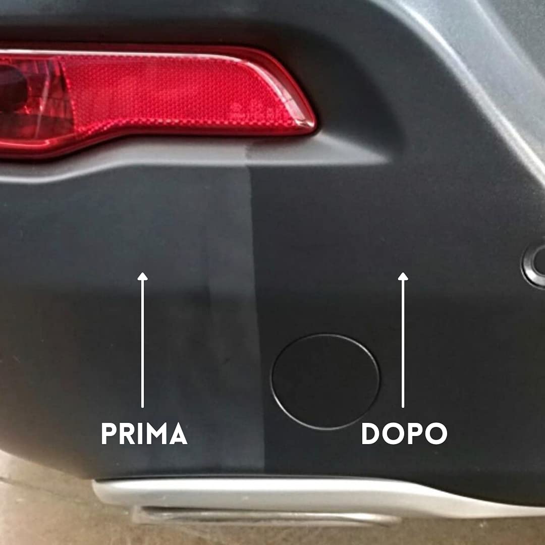 Vinyl Silicon Free - Ravvivante Plastiche Esterne e Gomme Per Auto, Nero per Plastiche e Protettivo (1 Litro)