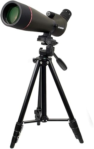 SVBONY SV13 フィールドスコープ 20-60x 80mm 大口径 スポッティングスコープ FMCレンズ IPX7防水 SV101写真専用三脚付き の商品画像 3