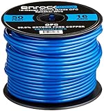 Enrock Audio Marine Grade Spool of 50 Foot 16-Gauge Tinned Speaker Wire - Connects to A/V Receiver and Amplifier - Flexible PVC Tin Copper Plated OFC Wire Ideal for Marine Speaker Installations