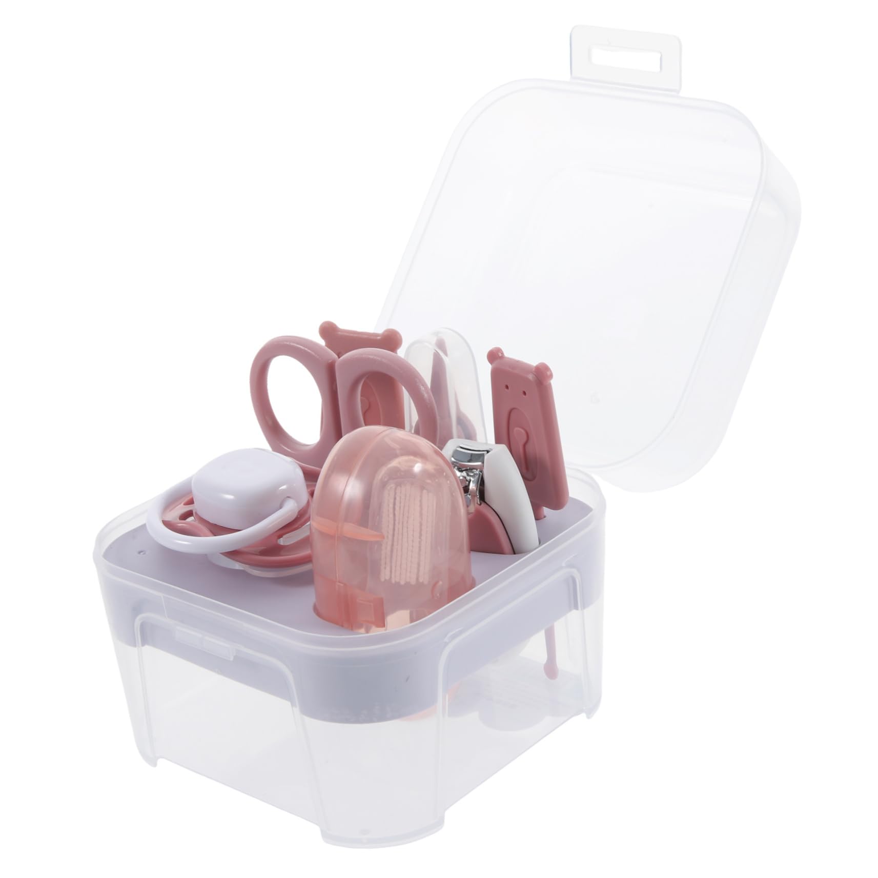 Abaodam Infant Nail Care Tools 7 in 1 Nail Clipper Set Toddler Scissors Newborn to Boys and Girls